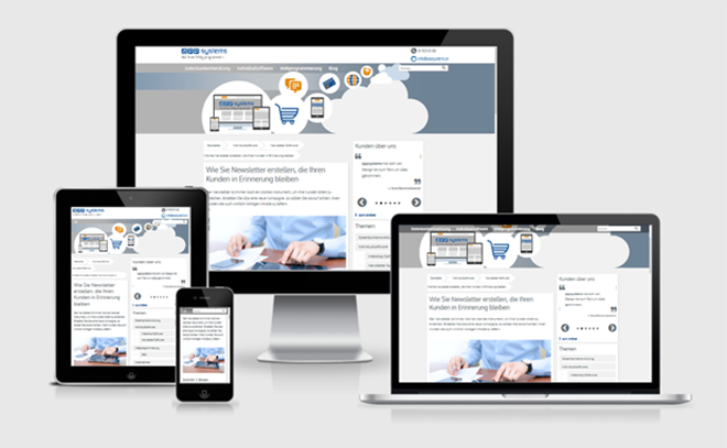 Responsive Webdesign für alle Geräte